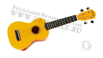 Укулеле Сопрано Baton Rouge NU1-S YELLOW