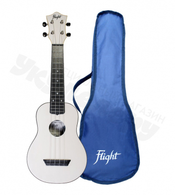Укулеле Сопрано Flight Travel TUS35WH с чехлом