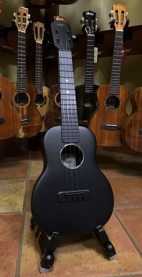 Укулеле Концерт NALU N1-BK Carbon Black с чехлом