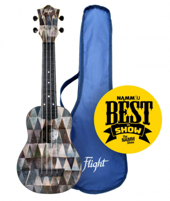 Укулеле Сопрано Flight Travel TUS40 ARCANA с чехлом