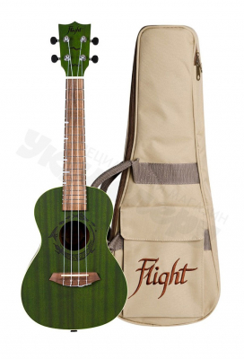 Укулеле Концерт Flight DUC380 Jade c чехлом